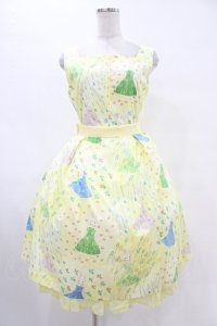 Jane Marple / My Favorite Dressスクエアドレス  シトロン H-25-08-27-049-JM-OP-KB-ZH