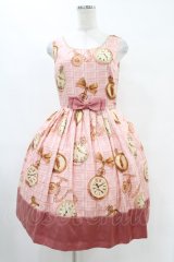 Leur Getter / Chocolate Watchノースリーブワンピース  ピンク H-25-08-27-050-LU-OP-KB-ZH