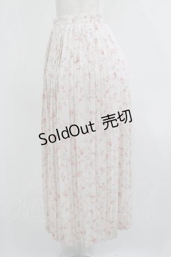 画像2: LODISPOTTO / 花柄プリーツスカート M ピンク H-25-08-27-1027-LO-SK-NS-ZH