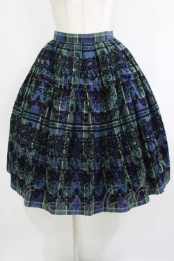 画像1: Juliette et Justine / Jupe de Courtemanche Free ブルーマリーヌ H-25-08-27-1029-CL-SK-NS-ZH