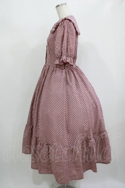 画像2: m petit by misako / AM*ギンガムCHKワンピース L レッド H-25-08-27-1004-LO-OP-NS-ZH