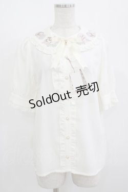 画像1: Amavel / イースターバニーブラウス Free オフ H-25-08-27-1039-CA-BL-NS-ZH