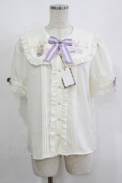 画像1: Amavel / Fantasy Easter partyブラウス Free 生成り H-25-08-27-1040-CA-BL-NS-ZH