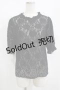 m petit by misako / TT*AOKシアートップス M ブラック H-25-08-27-1053-LO-TO-NS-ZH