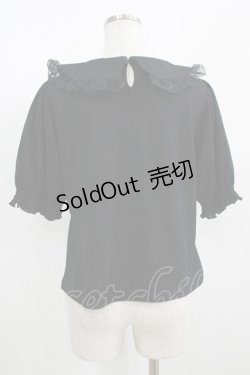 画像3: m petit by misako / NINA'sコラボ襟付きプルオーバー M ブラック H-25-08-27-1054-LO-TO-NS-ZH