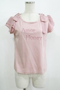 LODISPOTTO / 肩リボンキャミソール M ピンク H-25-08-27-1055-LO-TO-NS-ZH