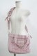 画像1: m petit by misako / NINA'Sコラボベロアリボン2wayバッグ  ピンク H-25-08-27-1059-LO-BG-NS-ZH (1)