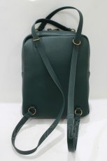 画像3: Maison de FLEUR Petite Robe canone / 別れは告げない2WAYバッグ  グリーン H-25-08-27-1062-EL-BG-NS-ZH (3)