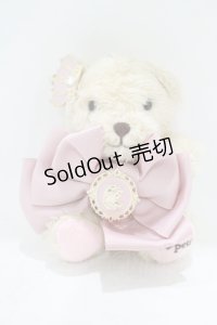 m petit by misako / くまちゃんバッグチャーム  ピンク H-25-08-27-1070-LO-ZA-NS-ZH