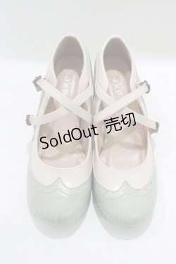 画像1: axes femme / クロスストラップパンプス L ミント H-25-08-27-1079-AX-SH-NS-ZH