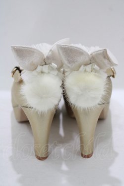 画像3: ALICE and the PIRATES / バニーガールパンプス M ゴールド H-25-08-27-1080-PA-SH-NS-ZH