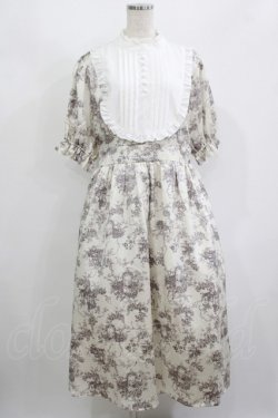 画像1: m petit by misako / AM*トワルドジュイワンピース LL オフ H-25-08-27-1012-LO-OP-NS-ZH