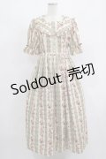 axes femme kawaii / ローズベリーガーデンワンピース M グリーン H-25-08-27-1013-AX-OP-NS-ZH