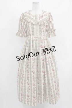 画像1: axes femme kawaii / ローズベリーガーデンワンピース M グリーン H-25-08-27-1013-AX-OP-NS-ZH