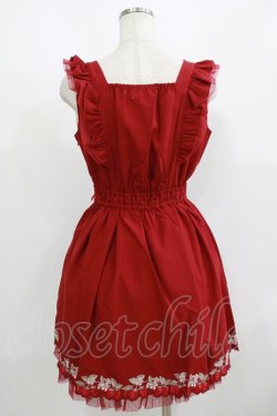 画像3: LIZ LISA / ストロベリー刺繍ジャンスカ Free レッド H-25-08-27-1025-LO-OP-NS-ZH