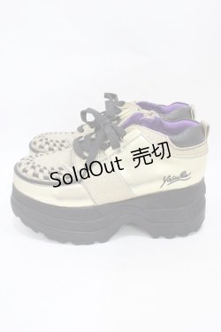 画像2: YOSUKE / 厚底ラバーソール 23.0 ゴールド H-25-08-27-001-PU-SH-KB-ZH