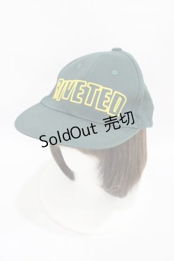 画像1: Candy Stripper / RIVETED CAP  グリーン H-25-08-27-010-PU-AC-KB-ZH