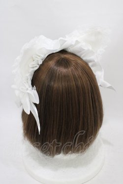 画像2: HANGRY&ANGRY / BIG CAT EARS HEAD DRESS  オフ H-25-08-27-014-HN-AC-NS-ZH