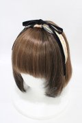 MorunxMuunaStoik / Rose garlandカチューシャ  黒 H-25-08-27-015-EL-AC-KB-ZH