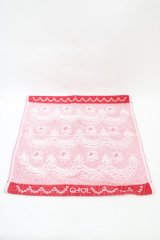 Q-pot. / チェリーホイップハンドタオル  レッド H-25-08-27-023-QP-ZA-KB-ZH