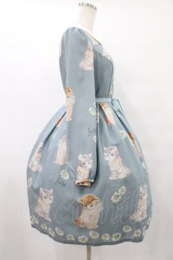 画像3: Emily Temple cute / meowワンピース  ブルーグレー H-25-08-28-023-ET-OP-KB-ZH