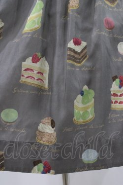 画像5: Jane Marple / Patisserie francaiseタブリエドレス  グレー H-25-08-28-026-JM-OP-KB-ZH
