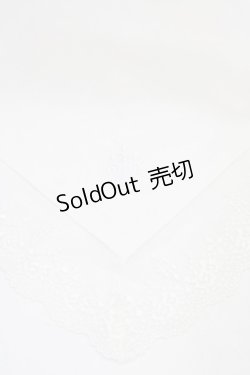 画像2: Moi-meme-Moitie / タイニーローズレース燭台刺繍スカーフ  白×白刺繍 H-25-08-28-005-MO-ZA-KB-ZH