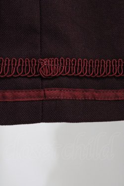 画像4: EXCENTRIQUE / ブラスバンド・コルセットスカート S-M ボルドー H-25-08-28-032-EL-SK-KB-ZH