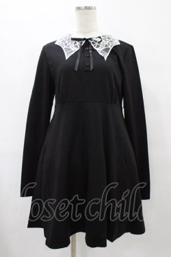 画像1: KILL STAR / Charmed School Dress M ブラック H-25-08-28-037-SL-OP-KB-ZH