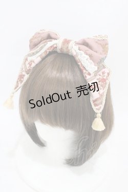 画像1: BABY,THE STARS SHINE BRIGHT / Labyrinth Collection Room〜古城に眠る秘密の部屋〜柄カチューシャ  ピンク H-25-08-28-1005-BA-AC-NS-ZH