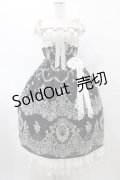 BABY,THE STARS SHINE BRIGHT / メルヴェイユーズなBoudoir〜永遠に続くLadyな時間〜柄ロングジャンパースカート Free ブラック H-25-08-28-1038-BA-OP-NS-ZH