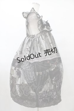 画像3: ALICE and the PIRATES / Quiet toys room〜あの子と遊んだあの日々を〜柄ジャンパースカートII Free ブラック H-25-08-28-1039-PA-OP-NS-ZH