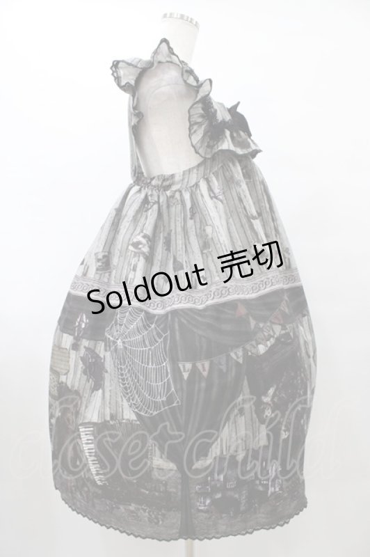 画像3: ALICE and the PIRATES / Quiet toys room〜あの子と遊んだあの日々を〜柄ジャンパースカートII Free ブラック H-25-08-28-1039-PA-OP-NS-ZH (3)