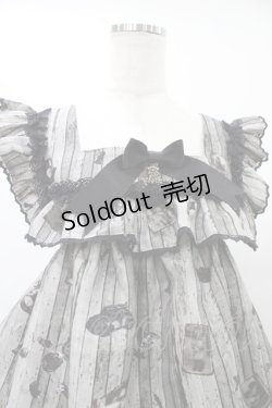 画像4: ALICE and the PIRATES / Quiet toys room〜あの子と遊んだあの日々を〜柄ジャンパースカートII Free ブラック H-25-08-28-1039-PA-OP-NS-ZH