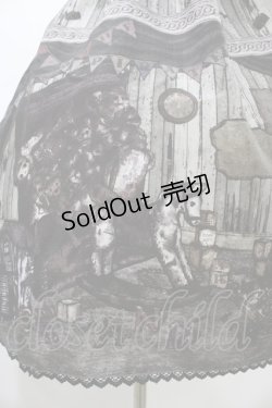 画像5: ALICE and the PIRATES / Quiet toys room〜あの子と遊んだあの日々を〜柄ジャンパースカートII Free ブラック H-25-08-28-1039-PA-OP-NS-ZH