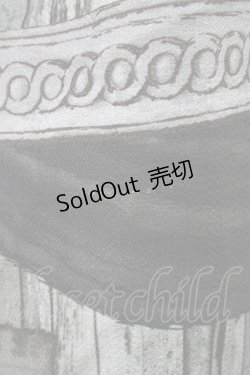 画像6: ALICE and the PIRATES / Quiet toys room〜あの子と遊んだあの日々を〜柄ジャンパースカートII Free ブラック H-25-08-28-1039-PA-OP-NS-ZH