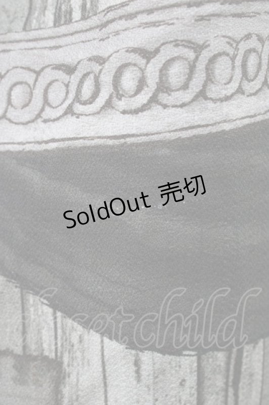 画像6: ALICE and the PIRATES / Quiet toys room〜あの子と遊んだあの日々を〜柄ジャンパースカートII Free ブラック H-25-08-28-1039-PA-OP-NS-ZH (6)