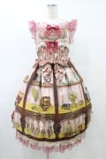 BABY,THE STARS SHINE BRIGHT / Labyrinth Collection Room〜古城に眠る秘密の部屋〜柄 Mireilleジャンパースカート Free ピンク H-25-08-28-1048-BA-OP-NS-ZH