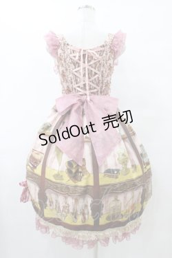 画像2: BABY,THE STARS SHINE BRIGHT / Labyrinth Collection Room〜古城に眠る秘密の部屋〜柄 Mireilleジャンパースカート Free ピンク H-25-08-28-1048-BA-OP-NS-ZH