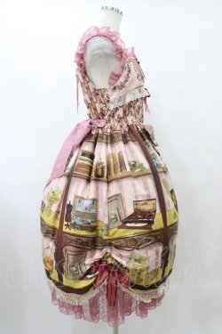 画像3: BABY,THE STARS SHINE BRIGHT / Labyrinth Collection Room〜古城に眠る秘密の部屋〜柄 Mireilleジャンパースカート Free ピンク H-25-08-28-1048-BA-OP-NS-ZH