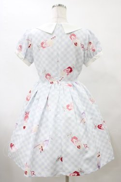 画像2: Ank Rouge / FancySodaFloat衿先リボンワンピース M サックス H-25-08-28-1050-CA-OP-NS-ZH