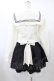 画像2: Diable baiser / セーラーカラーブラウス学生服風セットアップ L オフ/ブラック H-25-08-28-1055-0-OP-NS-ZH (2)