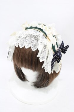 画像1: BABY,THE STARS SHINE BRIGHT / Margarethaカチューシャ  グリーン H-25-08-28-1009-BA-AC-NS-ZH