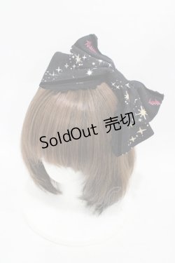 画像1: ALICE and the PIRATES / ゴーストタウンのメリィメイキング柄カチューシャ  ブラック H-25-08-28-1011-PA-AC-NS-ZH