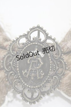 画像3: ALICE and the PIRATES / Dear Sir,〜ベイカー街の不思議なミステリー〜柄バレッタ  ブラウン H-25-08-28-1016-PA-AC-NS-ZH