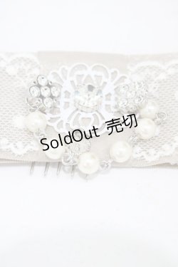 画像3: BABY,THE STARS SHINE BRIGHT / メルヴェイユーズなBoudoirリボンコーム  ヴィンテージゴールド H-25-08-28-1021-BA-AC-NS-ZH