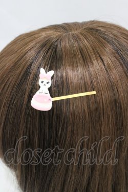 画像2: BABY,THE STARS SHINE BRIGHT / みるくちゃんの マカロンヘアピン  オフ H-25-08-28-1023-BA-AC-NS-ZH
