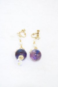 ALICE and the PIRATES / 夢見るシャボン玉イヤリング  ゴールド H-25-08-28-1025-PA-AC-NS-ZH