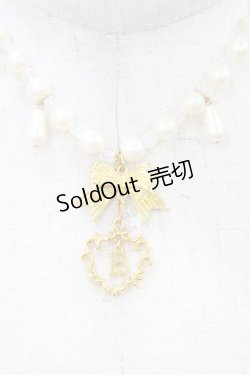 画像1: BABY,THE STARS SHINE BRIGHT / 天使が囁く聖夜の旋律パールネックレス  ゴールド H-25-08-28-1030-BA-AC-NS-ZH
