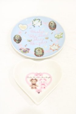 画像1: BABY,THE STARS SHINE BRIGHT / くみゃちゃんのHappy Spring Plate  オフ/サックス H-25-08-28-1032-BA-ZA-NS-ZH